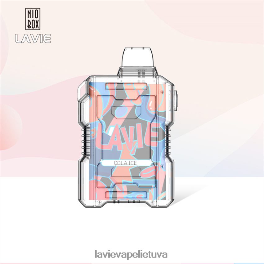 N226RV187 Lavie Vape Lietuva | kolos ledų LAVIE NIO BOX 9000 išpūtimų